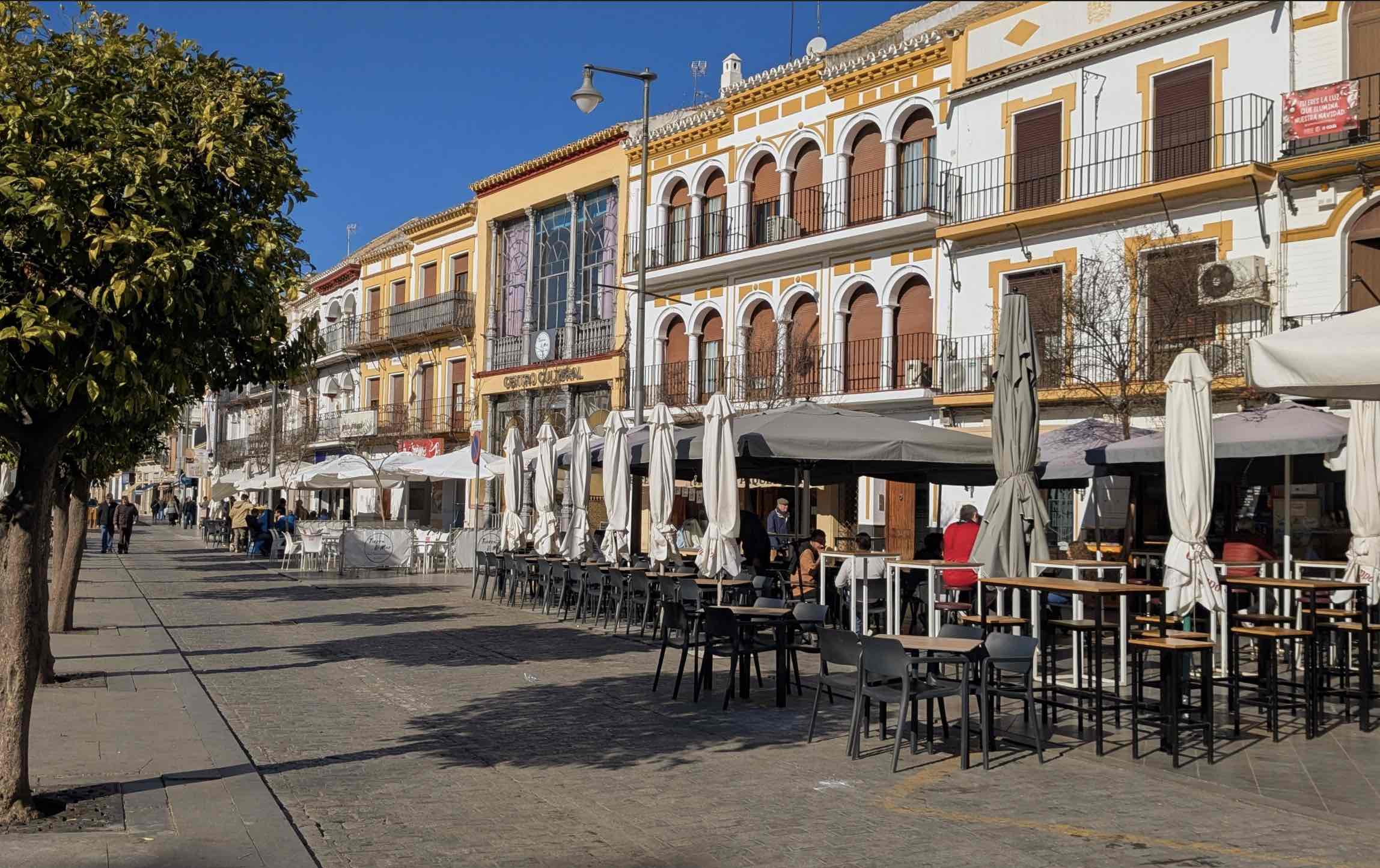 Vistas generales de Utrera